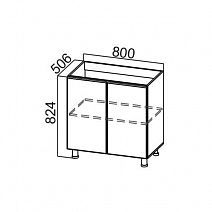 Стол под мойку 800 "Волна" М800