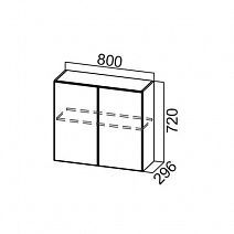 Шкаф навесной 800/720 "Волна" Ш800/720